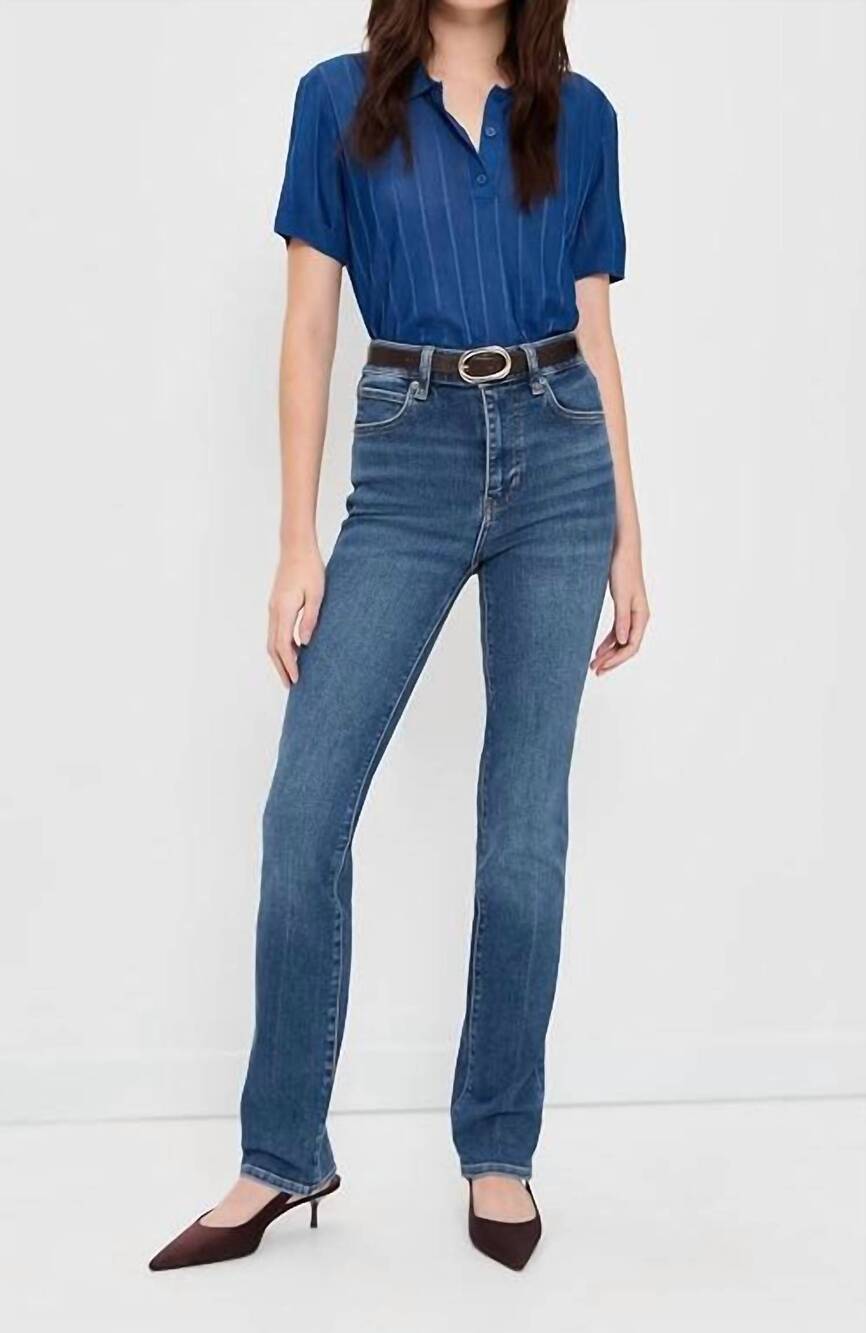 NEW FRAME the pencil jeans in charity